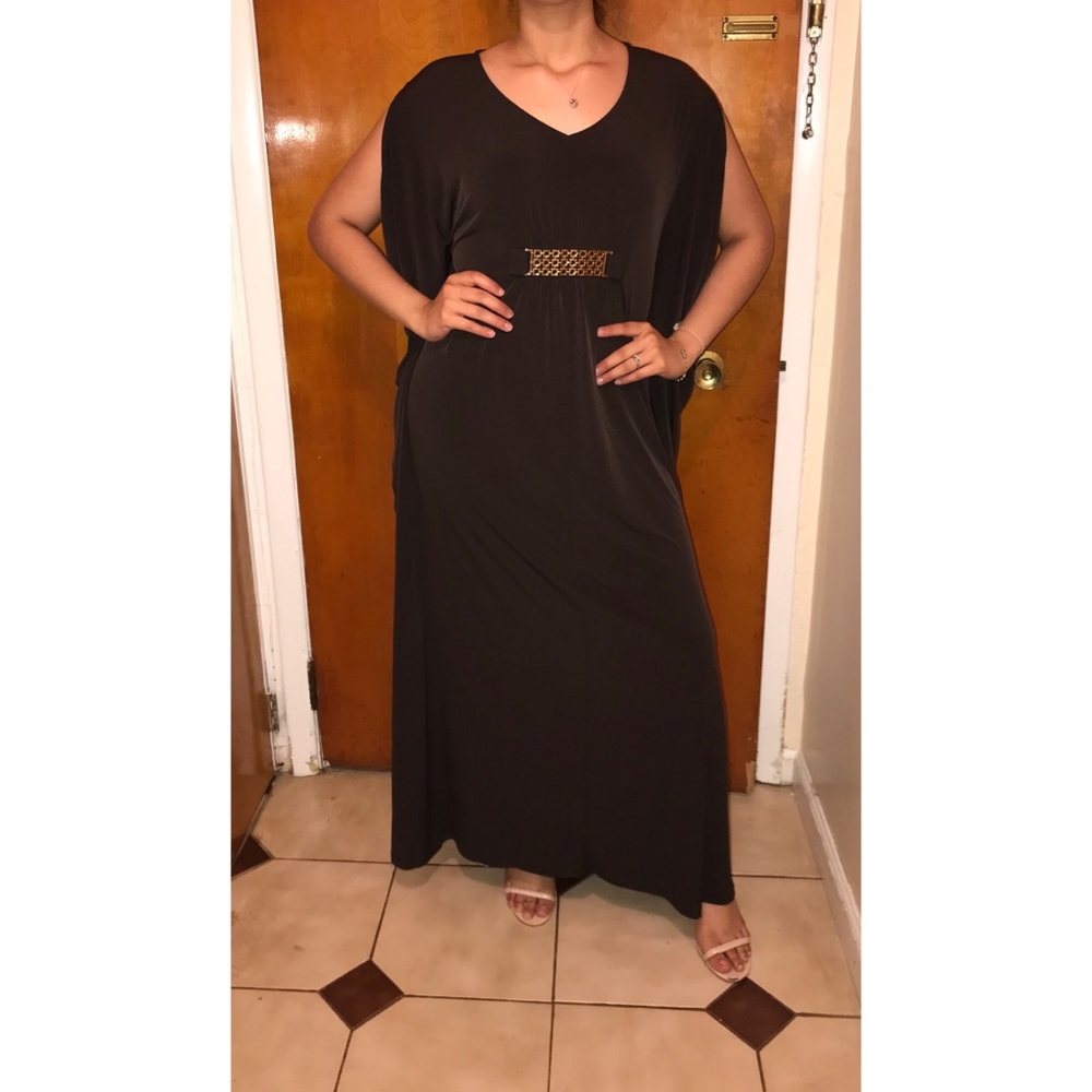 Elegant brown dress 👗
